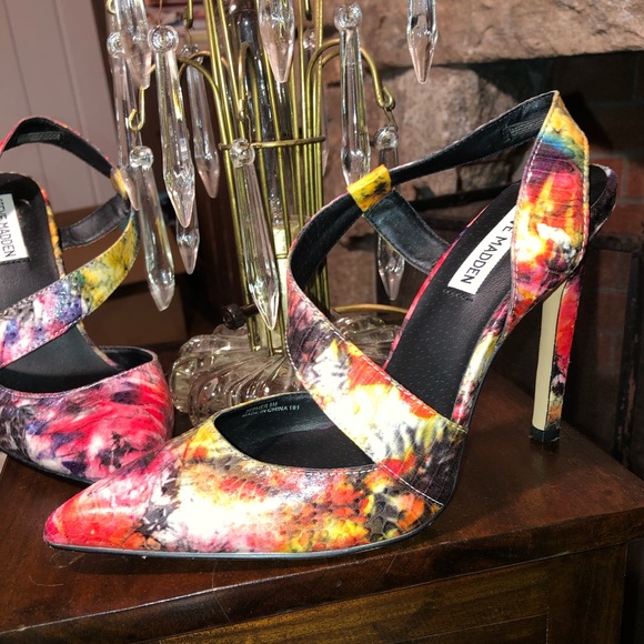 Steve Madden Zepher Stiletto Pumps Heels 8 EUC - Picture 7 of 8